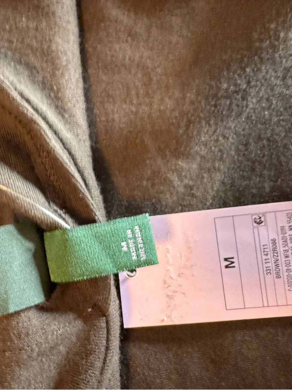 New wild fable Brown Long-Sleeve Hooded Top - Picture 15 of 16